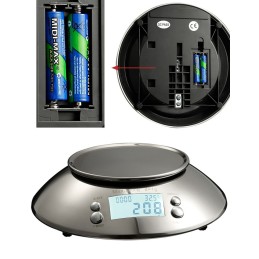 Konyhai mérlegek Acél 5 kg-ig