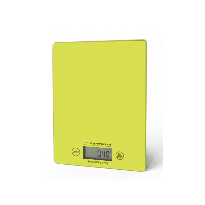 Esperanza EKS002W konyhai mérleg citrom zöld 5kg / 1g