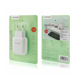 VIDVIE 2400 mA USB AC/DC adapter - ✔️ ár, vélemények | Mikromerleg.hu
