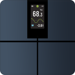 FI2428LBF Fitdays+ intelligens WiFi és Bluetooth személymérleg 180 kg / 100 g-ig, TFT kijelzővel