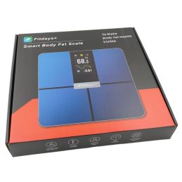 FI2428LBF Fitdays+ intelligens WiFi és Bluetooth személymérleg 180 kg / 100 g-ig, TFT kijelzővel