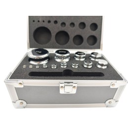 M1 2 kg-os, 13 kalibráló súlyból álló készlet (1-1000 g) tokkal és csipesszel - ✔️ ár, vélemények | Mikromerleg.hu