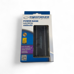 Esperanza EMP105K powerbank 4400 mAh - fekete - ✔️ ár, vélemények | Mikromerleg.hu