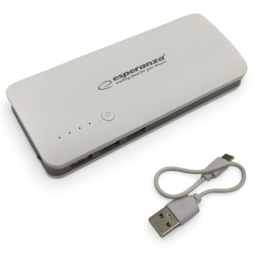 Esperanza EMP106WE Powerbank 8000 mAh - fehér-szürke - ✔️ ár, vélemények | Mikromerleg.hu