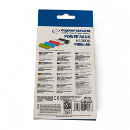 Esperanza EMP106WE Powerbank 8000 mAh - fehér-szürke - ✔️ ár, vélemények | Mikromerleg.hu