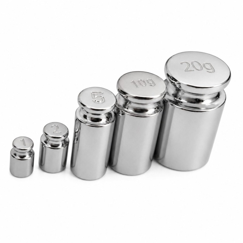 5 db-os készlet. Súly 1g 2g 5g 10g 20g