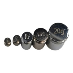 5 db-os készlet. Súly 1g 2g 5g 10g 20g