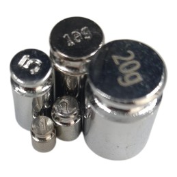 5 db-os készlet. Súly 1g 2g 5g 10g 20g