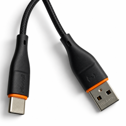USB-A – USB-C kábel Miccell VQ-D06, 2,4 A, 1 m, fekete - ✔️ ár, vélemények | Mikromerleg.hu